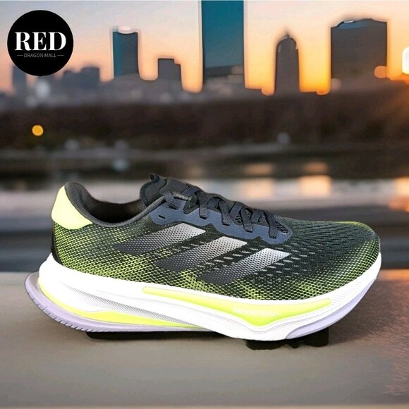 Adidas Supernova Prima Running Carbon Iron Metallic Lime IH8634 - Men\'s Size 10 main image 4